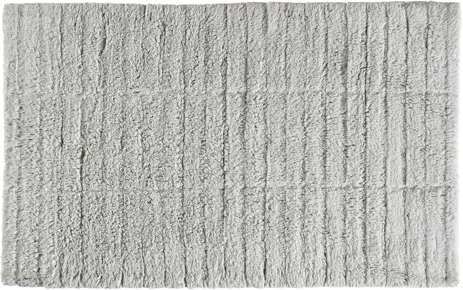Zone Denmark Solo Badteppich 80x50 cm rechteckig grau 331849