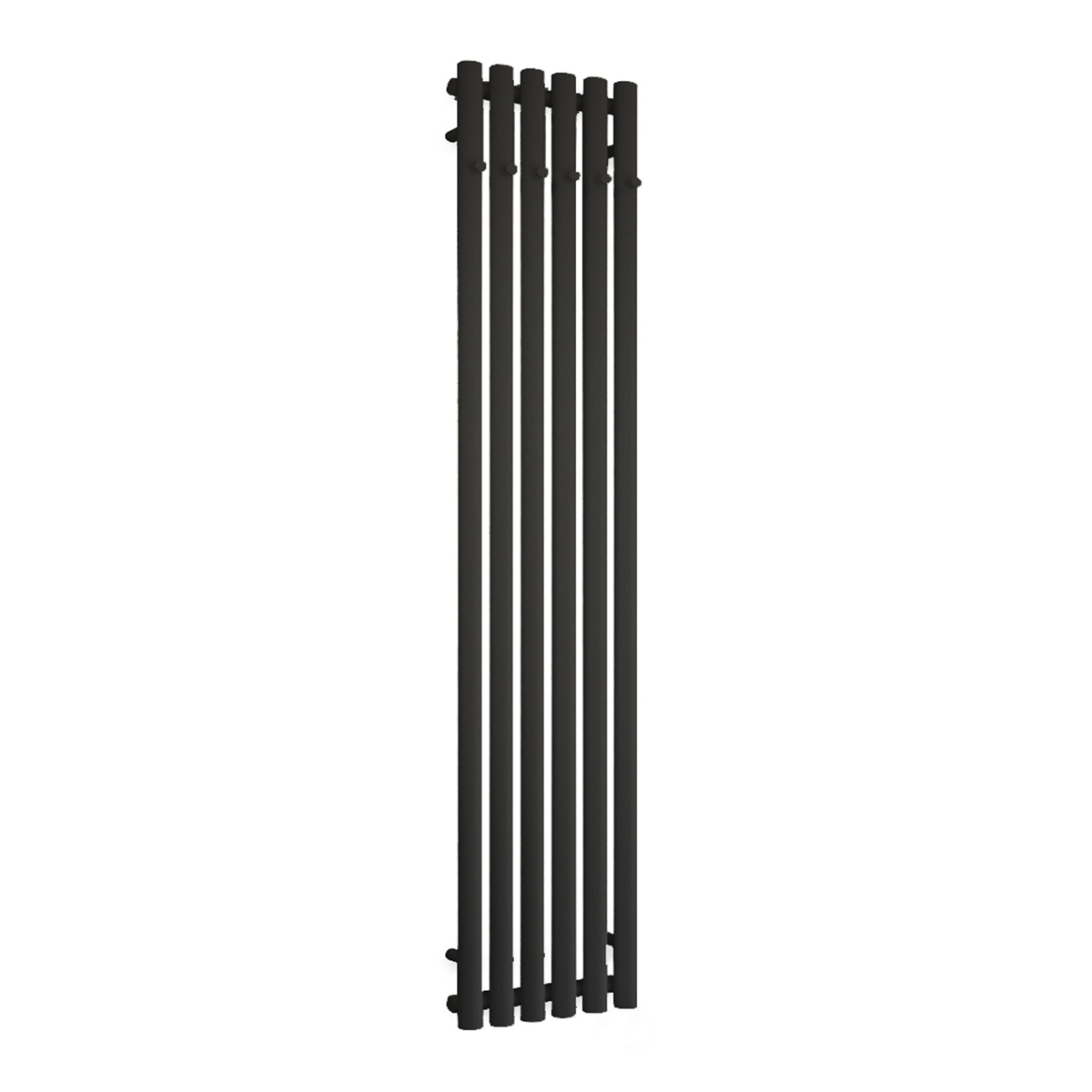 Oltens Stang Badezimmerheizkörper dekorativ 150x31.5 cm schwarz 55022300