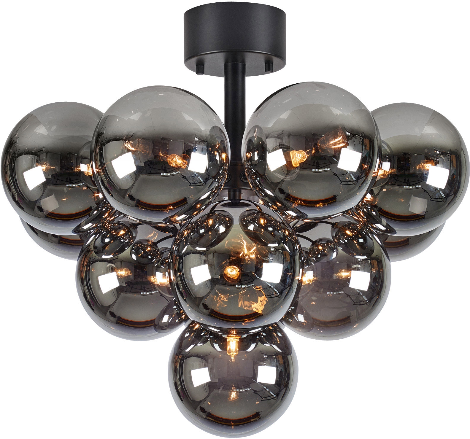 Markslöjd Merlot Pendelleuchte x18 W schwarz-verraucht 108845