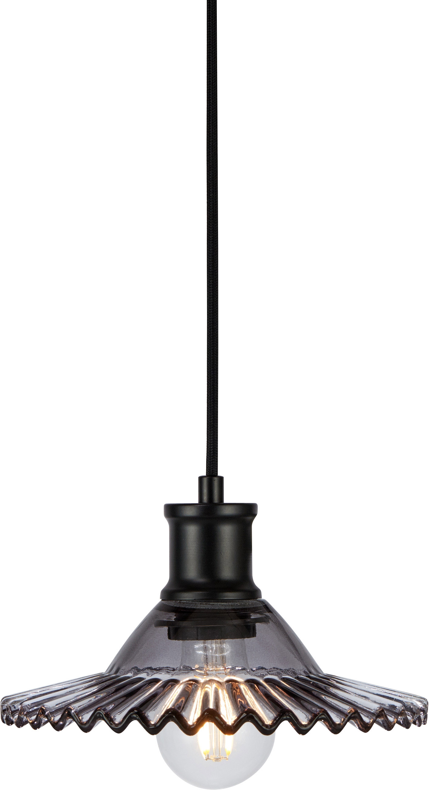 Markslöjd Novia Pendelleuchte 1x40 W schwarz-verraucht 108854