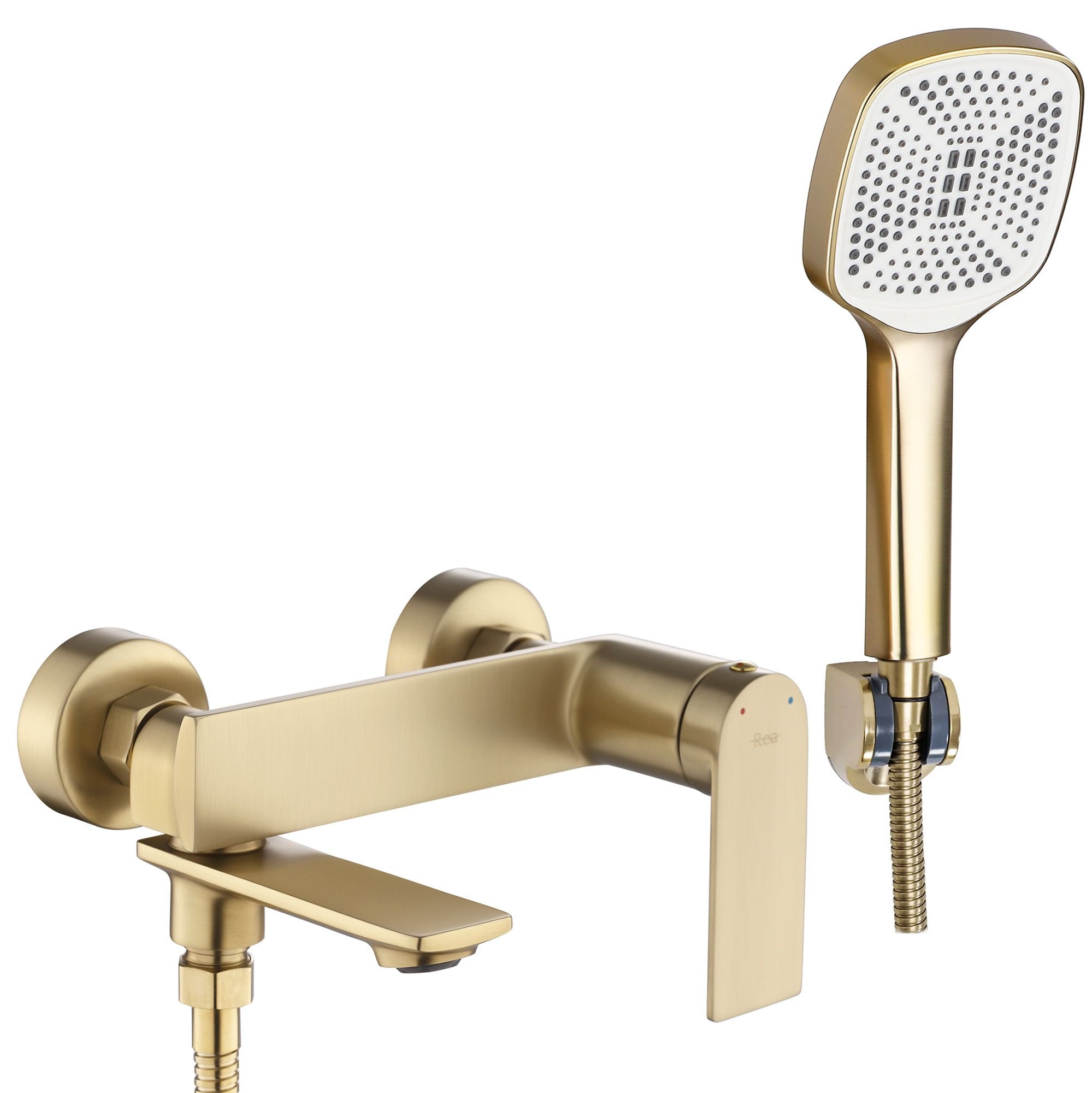 Rea Storm badewannen- und duscharmatur Wand gold REA-B7963
