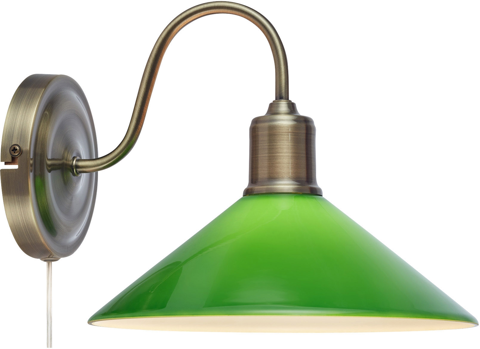 Markslöjd Vela Leuchter 1x40 W messing-grün 108866