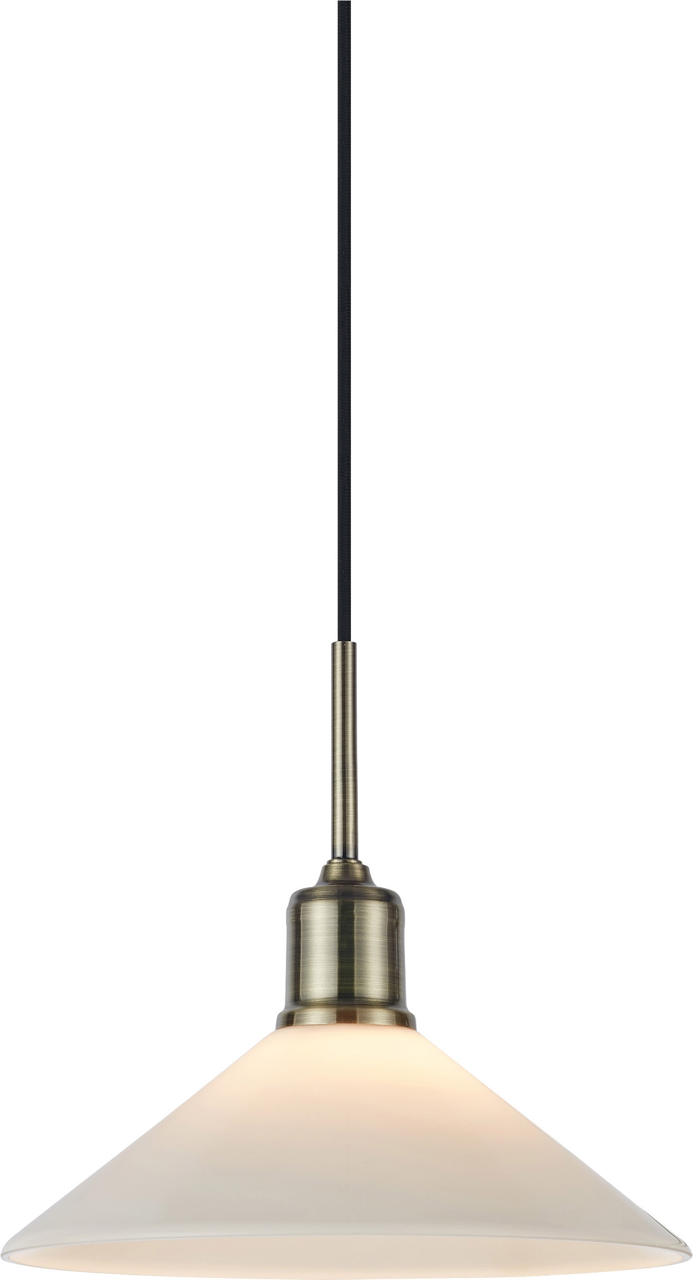 Markslöjd Vela Pendelleuchte 1x40 W weiß-messing 108867