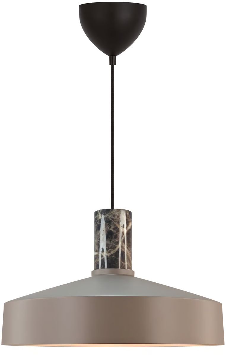 Nordlux Elvas marble Pendelleuchte 1x60 W braun 2512013018
