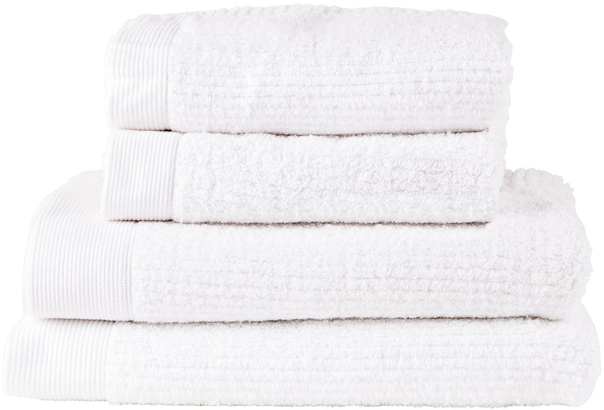 Zone Denmark Classic Handtuchset 140x70 cm Baumwolle weiß 331994