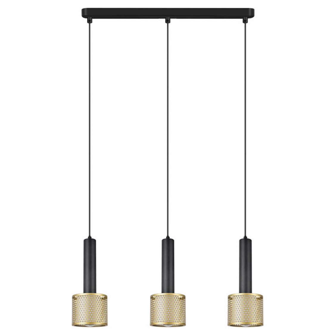 Light Prestige Amo Pendelleuchte 3x15 W gold LP-0702/3L GD