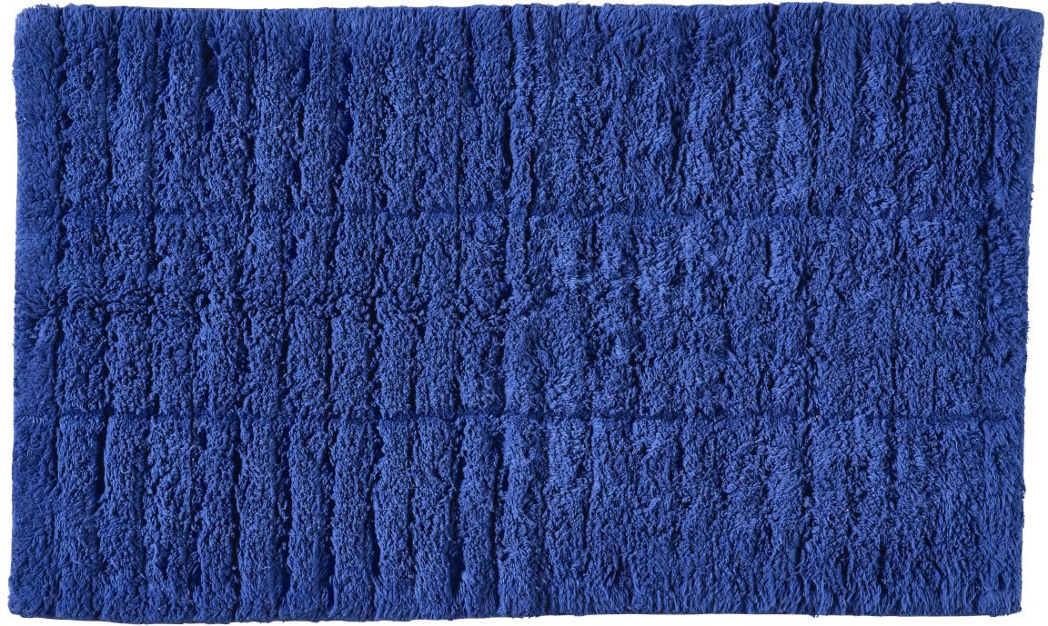 Zone Denmark Tiles Badteppich 80x50 cm rechteckig blau 31574