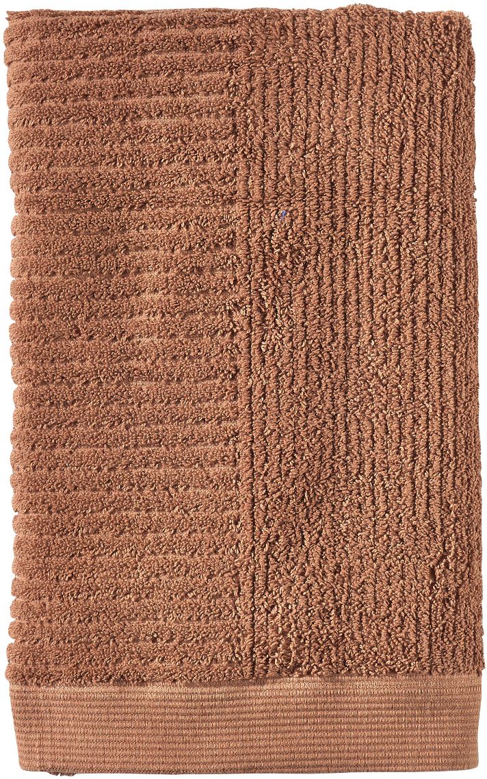 Zone Denmark Classic Handtuch 100x50 cm Baumwolle braun 31565
