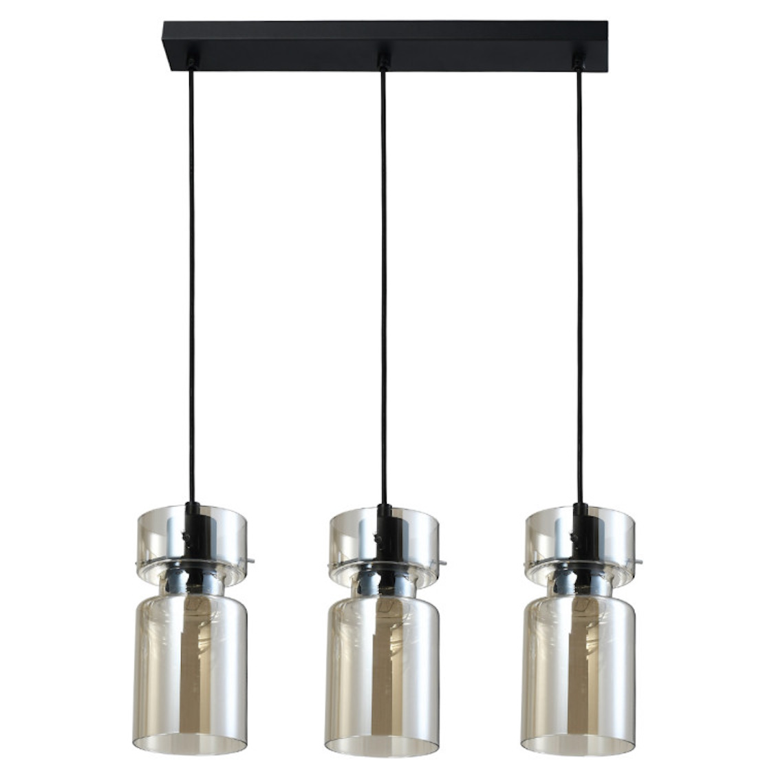 Light Prestige Nivio Pendelleuchte 3x15 W verraucht LP-2811/3L AM