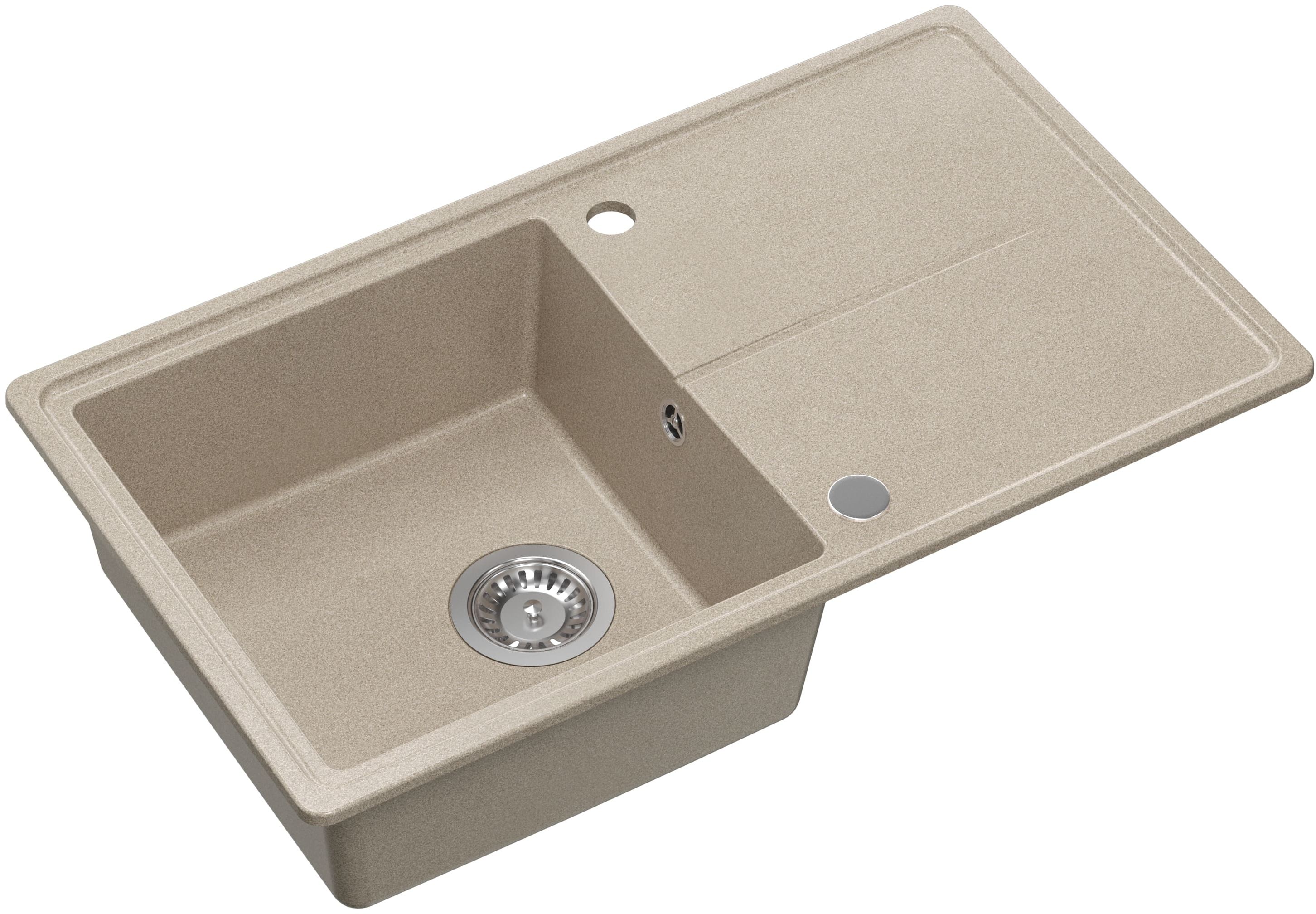 Quadron Tony GraniteQ-Spüle 78x45 cm beige HTO7845BEK