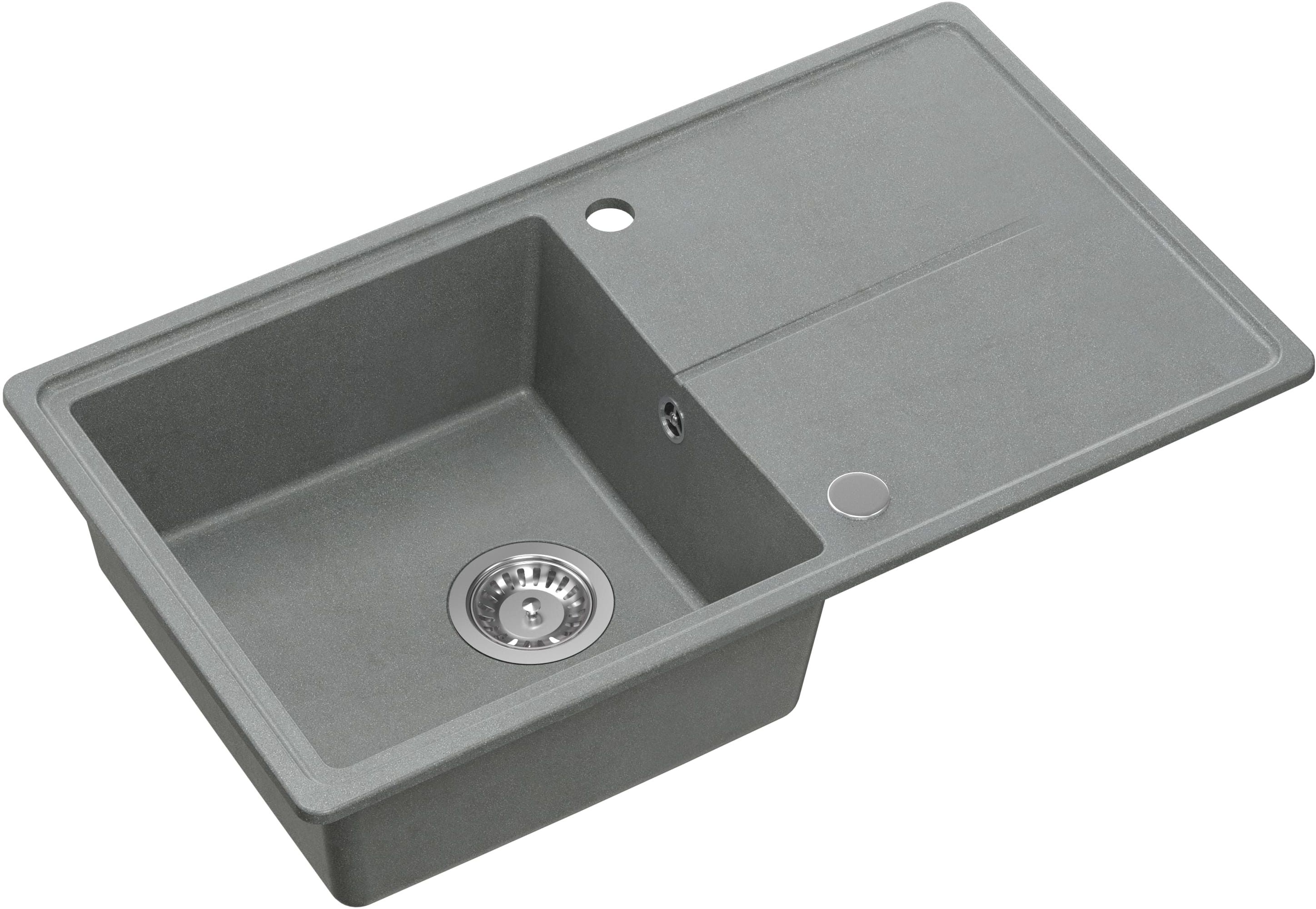 Quadron Tony GraniteQ-Spüle 78x45 cm grau/graphit/onyx HTO7845SZK