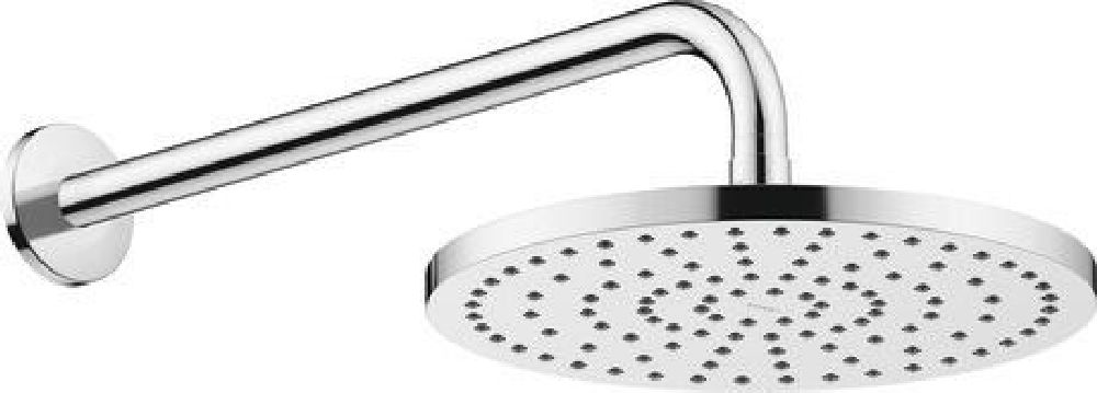 Duravit Universal Kopfbrause mit Arm 25x25 cm rund chrom UV0752001010