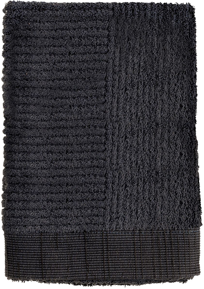 Zone Denmark Classic Handtuch 70x50 cm Baumwolle schwarz 330092