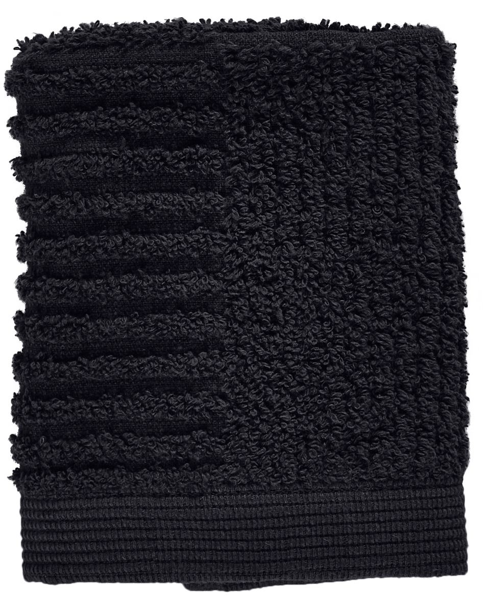 Zone Denmark Classic Handtuch 30x30 cm Baumwolle schwarz 330492
