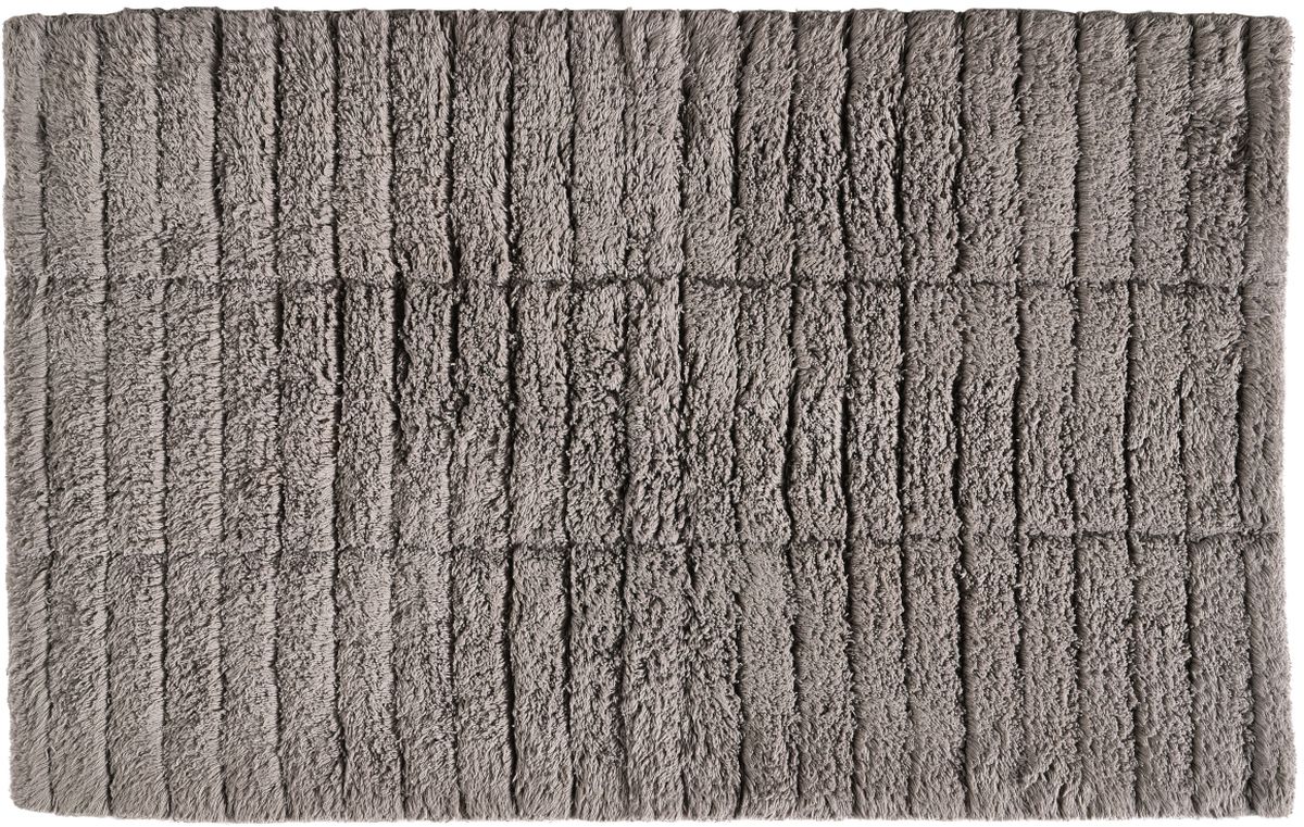 Zone Denmark Tiles Badteppich 80x50 cm rechteckig grau 13534