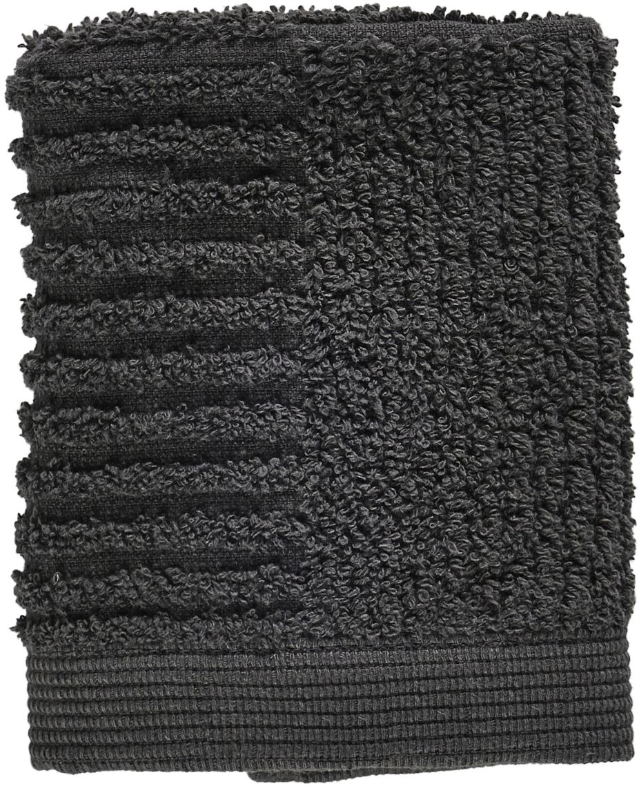 Zone Denmark Classic Handtuch 30x30 cm Baumwolle schwarz 331938