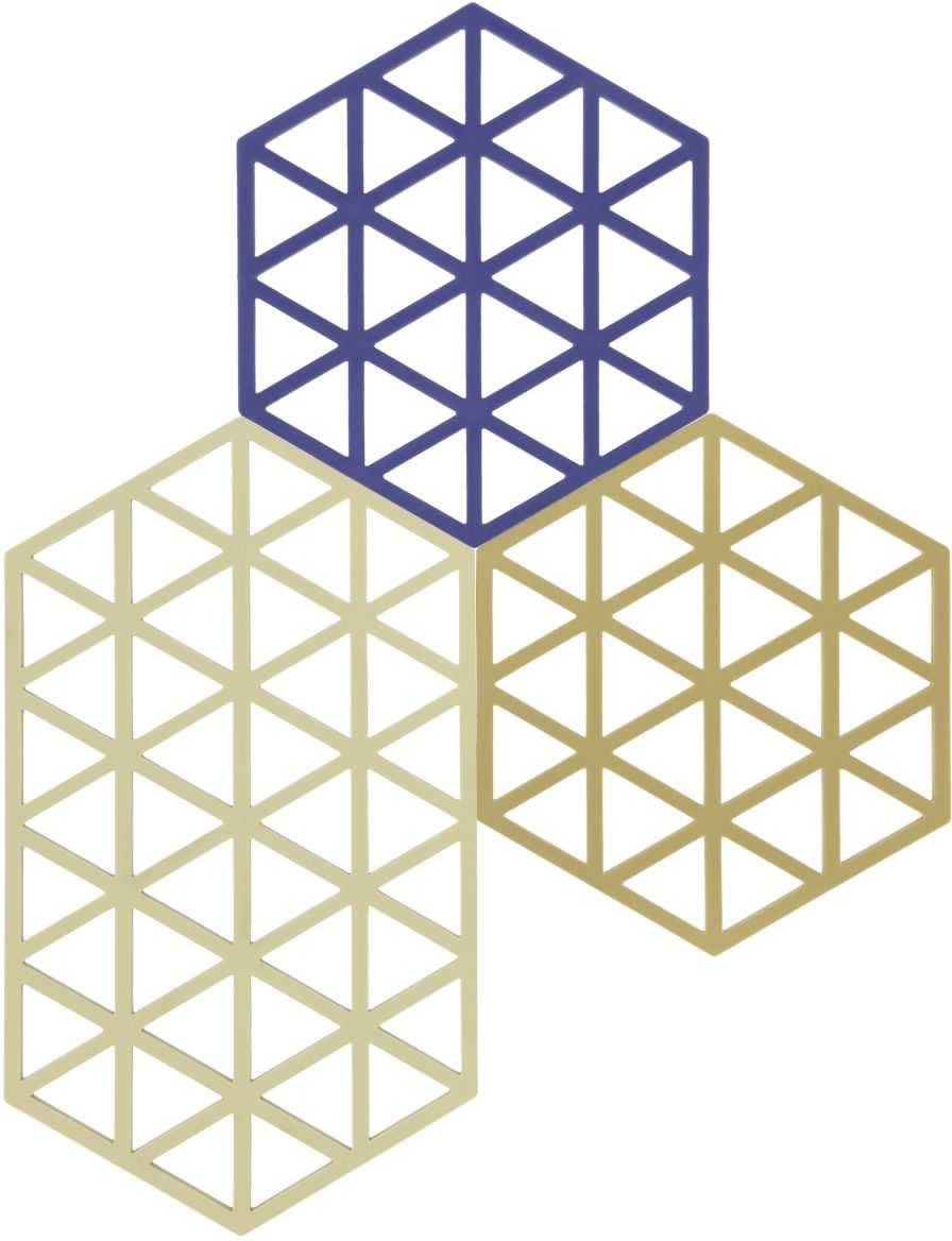 Zone Denmark Triangles Küchenständer 24x14x cm Farbmischung 32706