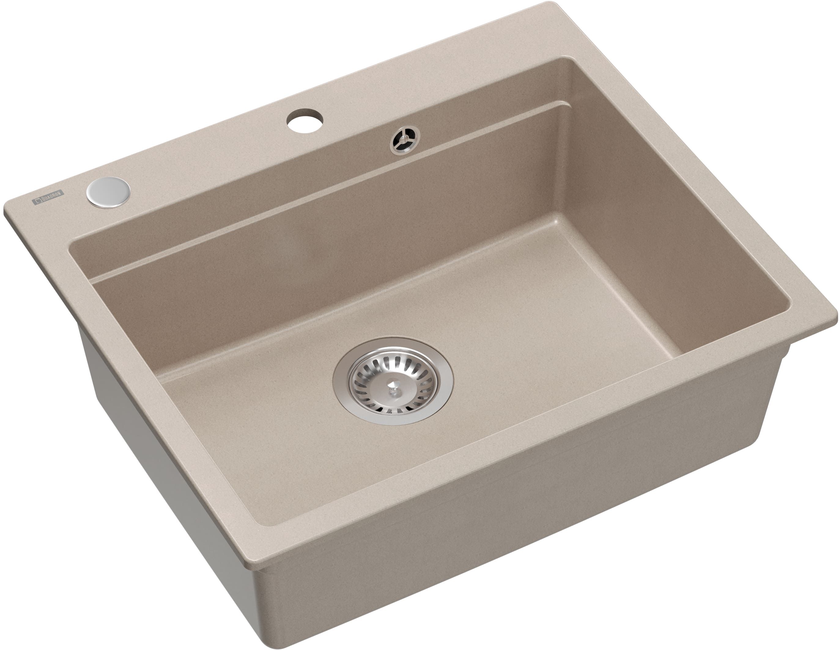 Quadron Kurt 110 GraniteQ-Spüle 59.5x50 cm beige HCQ5052BEZP