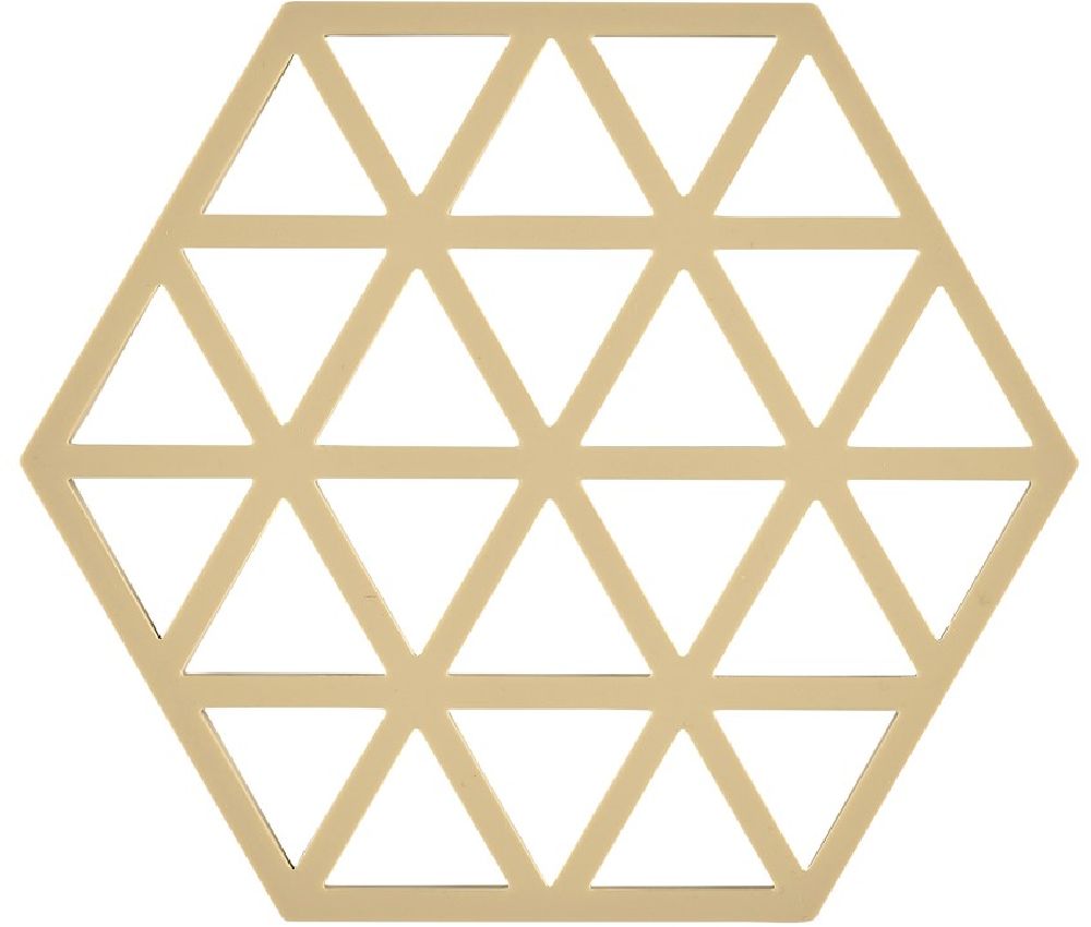 Zone Denmark Triangles Küchenständer 16x14x1 cm beige 12429
