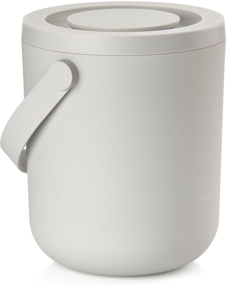 Zone Denmark Circular Papierkorb 3 l grau 23205