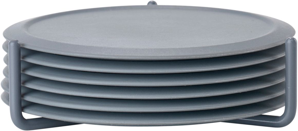 Zone Denmark Singles Glasuntersetzer 10x10x3.1 cm grau 330304