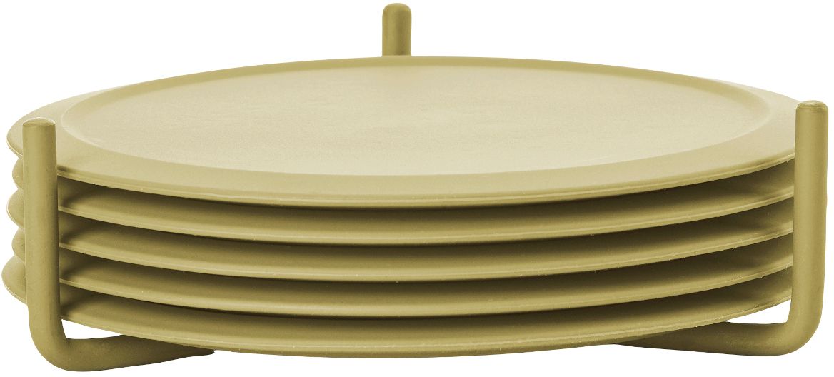 Zone Denmark Singles Glasuntersetzer 10x10x3.1 cm grün 32231