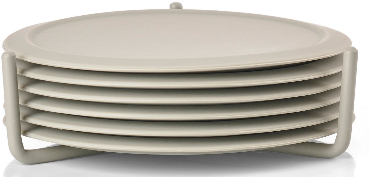 Zone Denmark Singles Glasuntersetzer 10x10x3.1 cm beige 332062