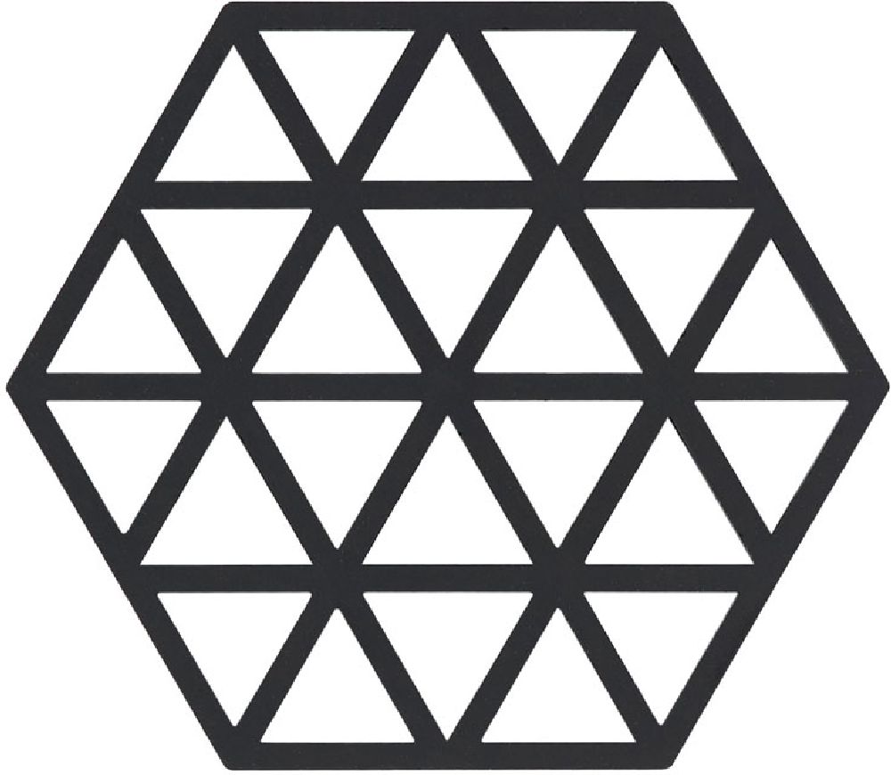 Zone Denmark Triangles Küchenständer 16x14x1 cm schwarz 330225
