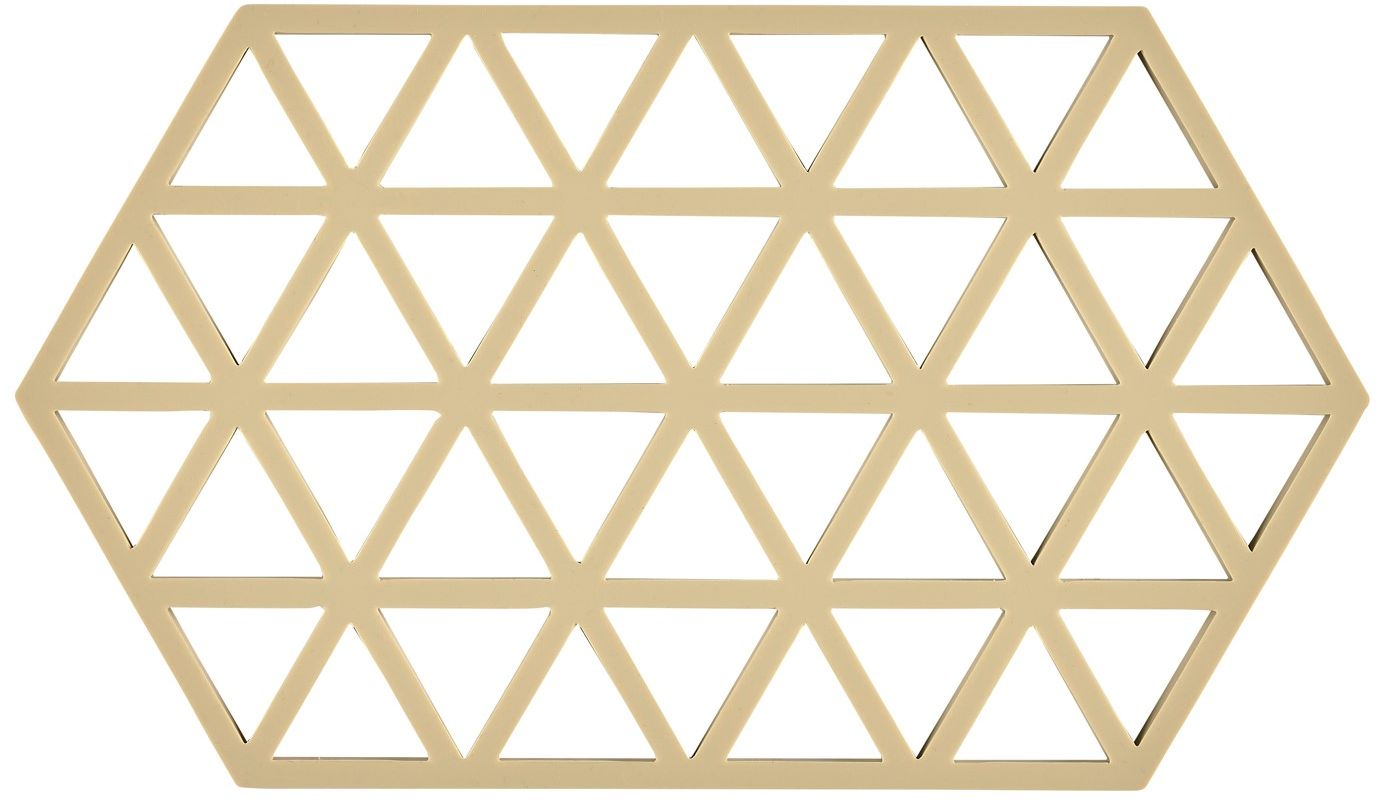 Zone Denmark Triangles Küchenständer 38x24x1 cm beige 12430