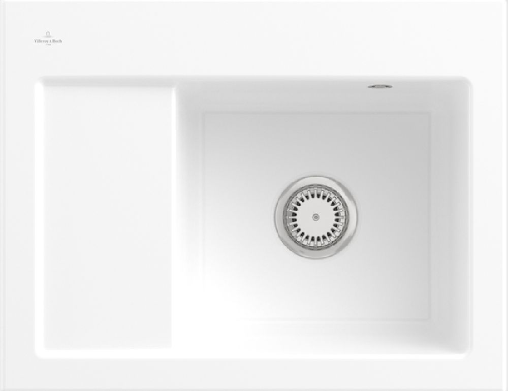 Villeroy & Boch Subway zlewozmywak ceramiczny 65x52 cm biały 331301R1