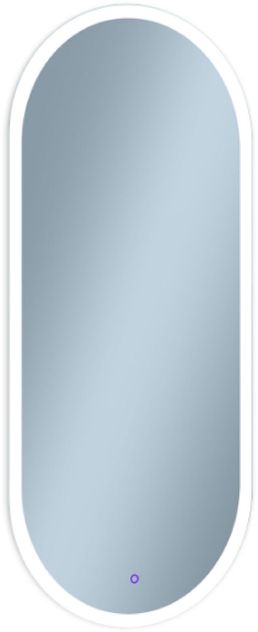 Venti Elipson Spiegel 45x105 cm oval mit Beleuchtung 5907459662771