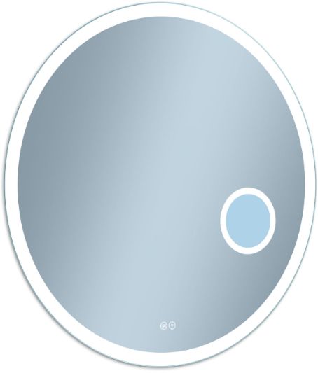 Venti Radson Spiegel 80x80 cm rund mit Beleuchtung mit Spiegelheizung 5907722357687