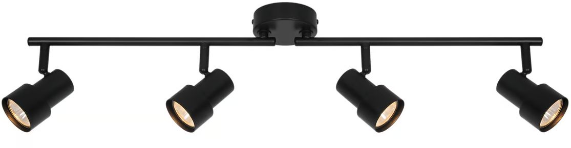 Nordlux Boston Deckenlampe 4x5 W schwarz 2512380103