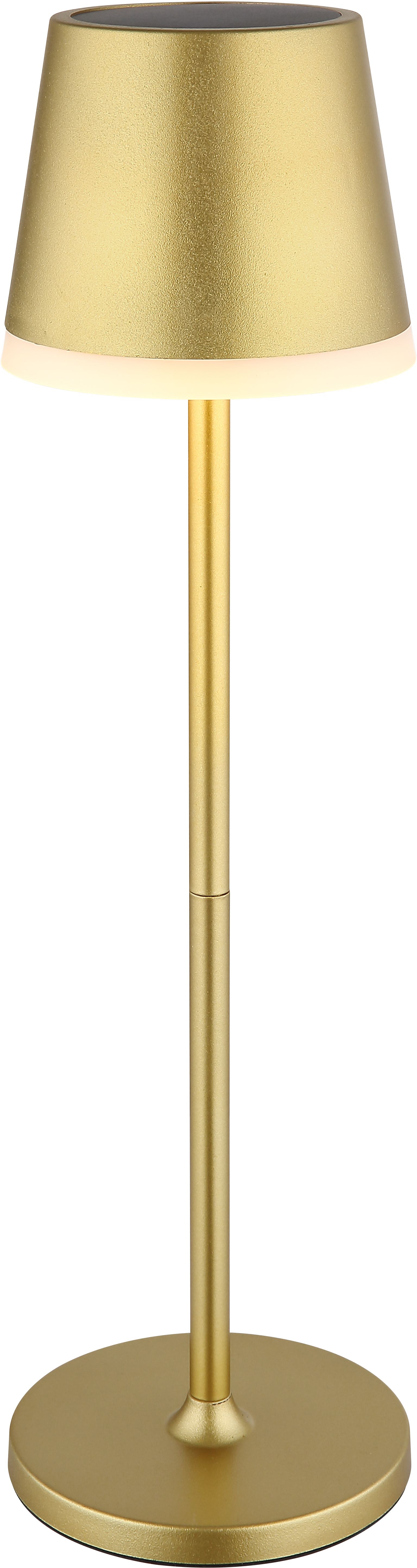 Globo Lighting Solar Solar-Tischleuchte 1x0.06 W gold 36637GM