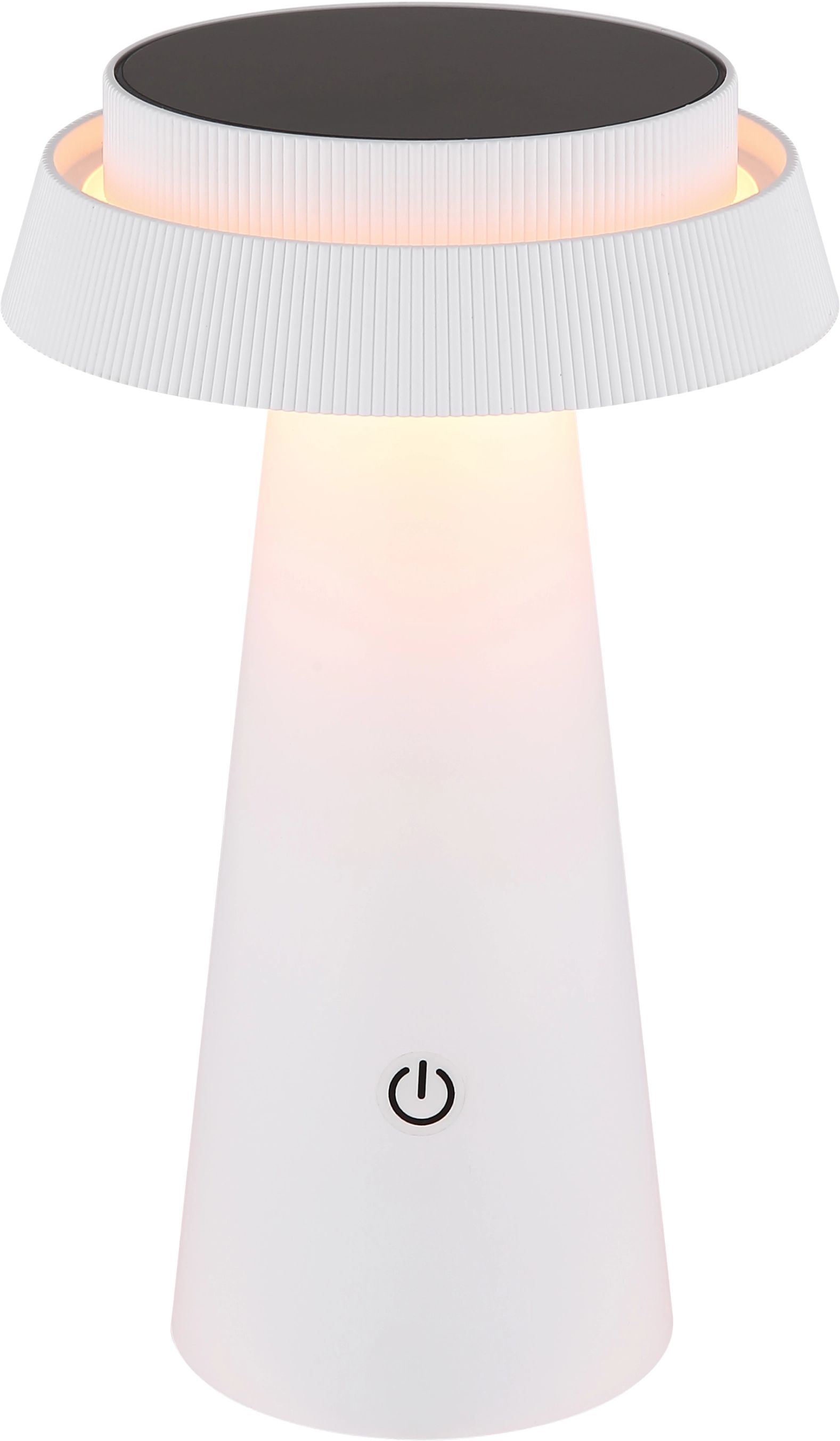 Globo Lighting Solar Stehlampe 1x4 W weiß 36624W