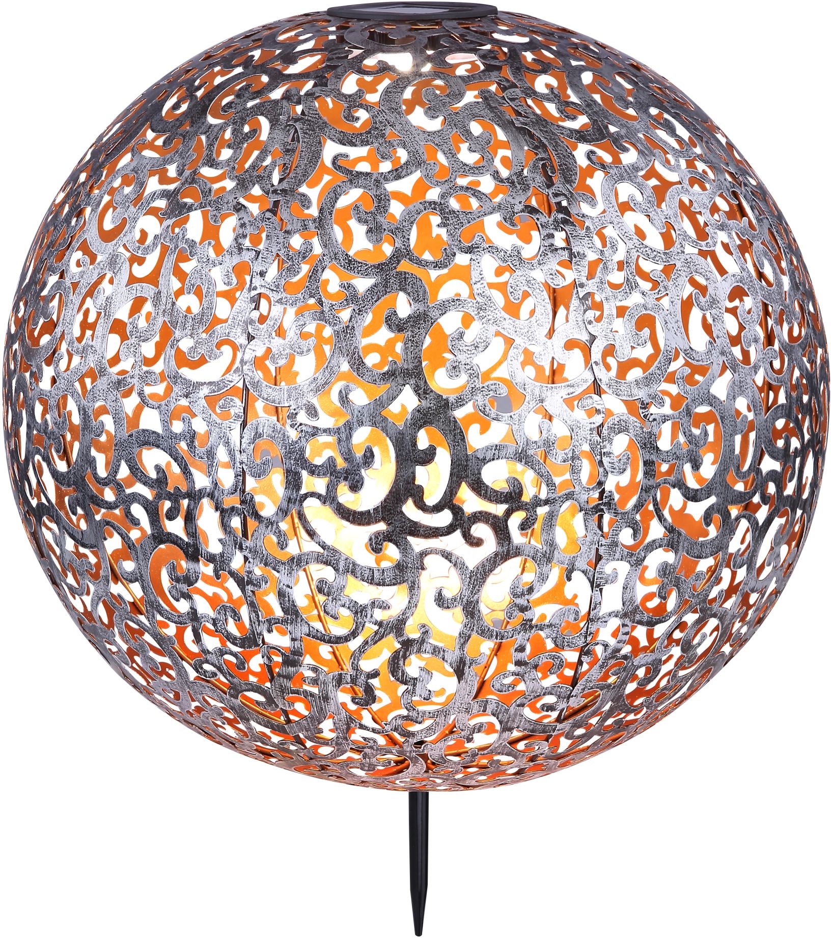 Globo Lighting Solar Solar-Stehleuchte 1x0.12 W grau 33745