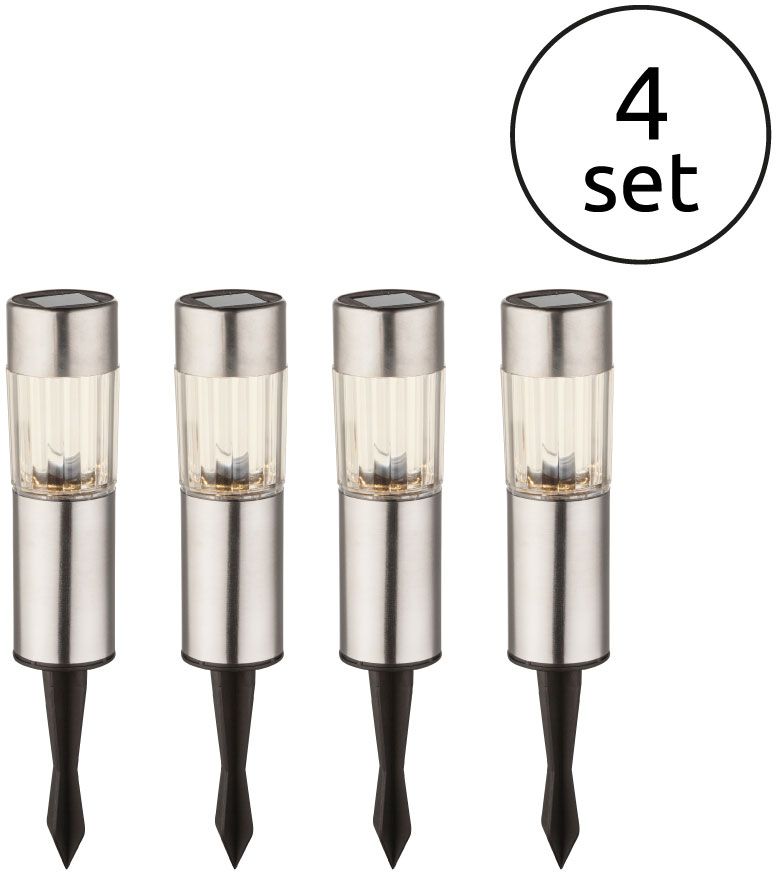 Globo Lighting Solar Bodenlampe 1x0.06 W stahl 33253-4