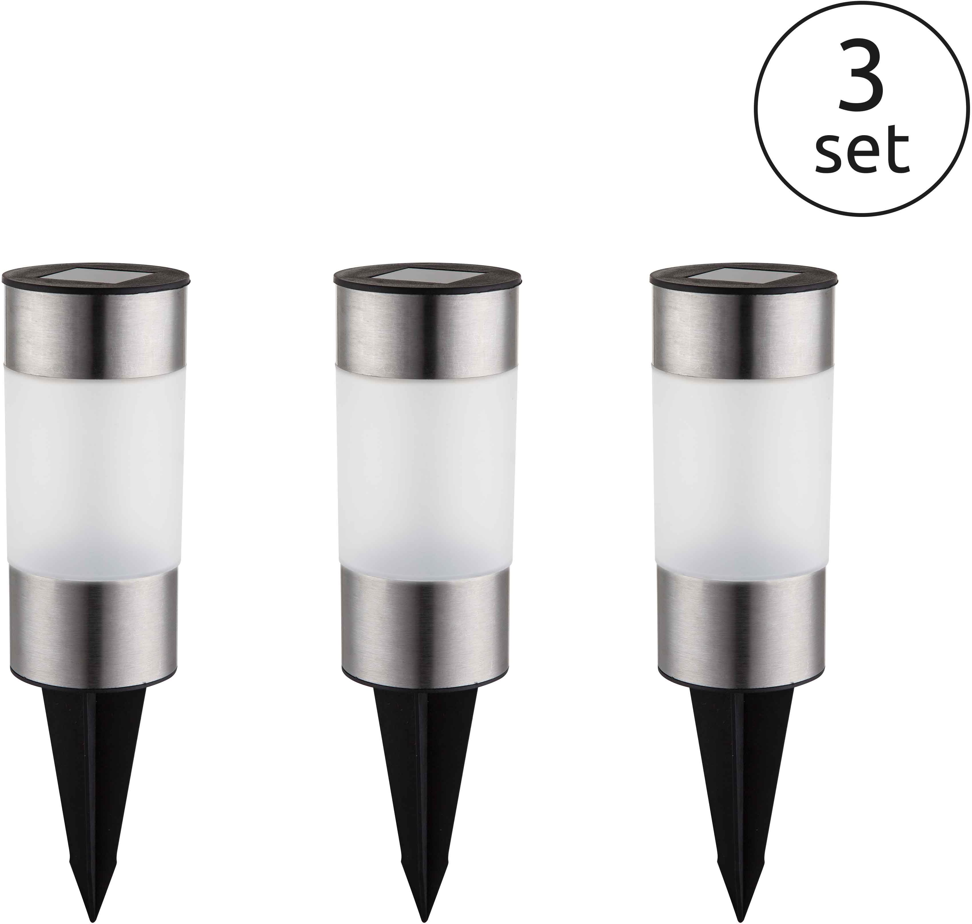 Globo Lighting Solar Bodenlampe 1x0.06 W stahl 33254-3