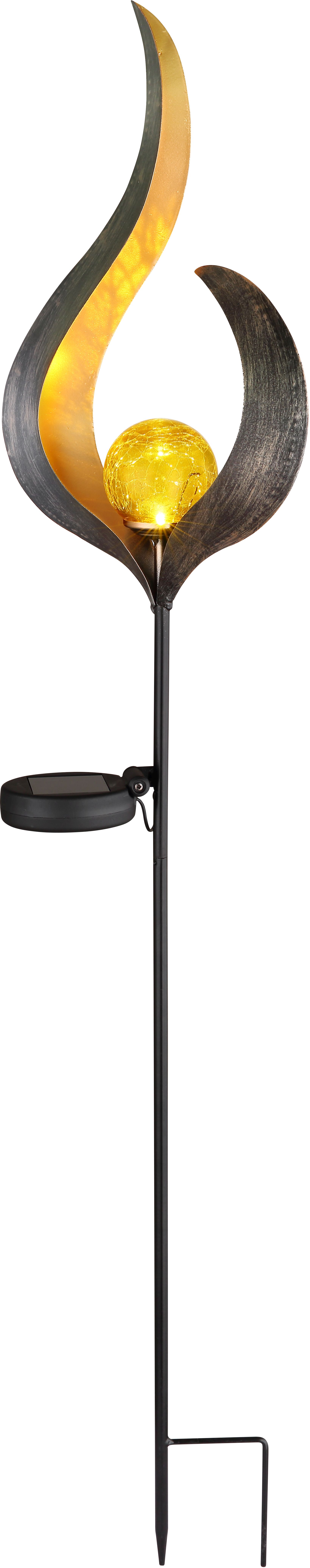 Globo Lighting Solar Bodenlampe 1x0.06 W transparent-braun 33465