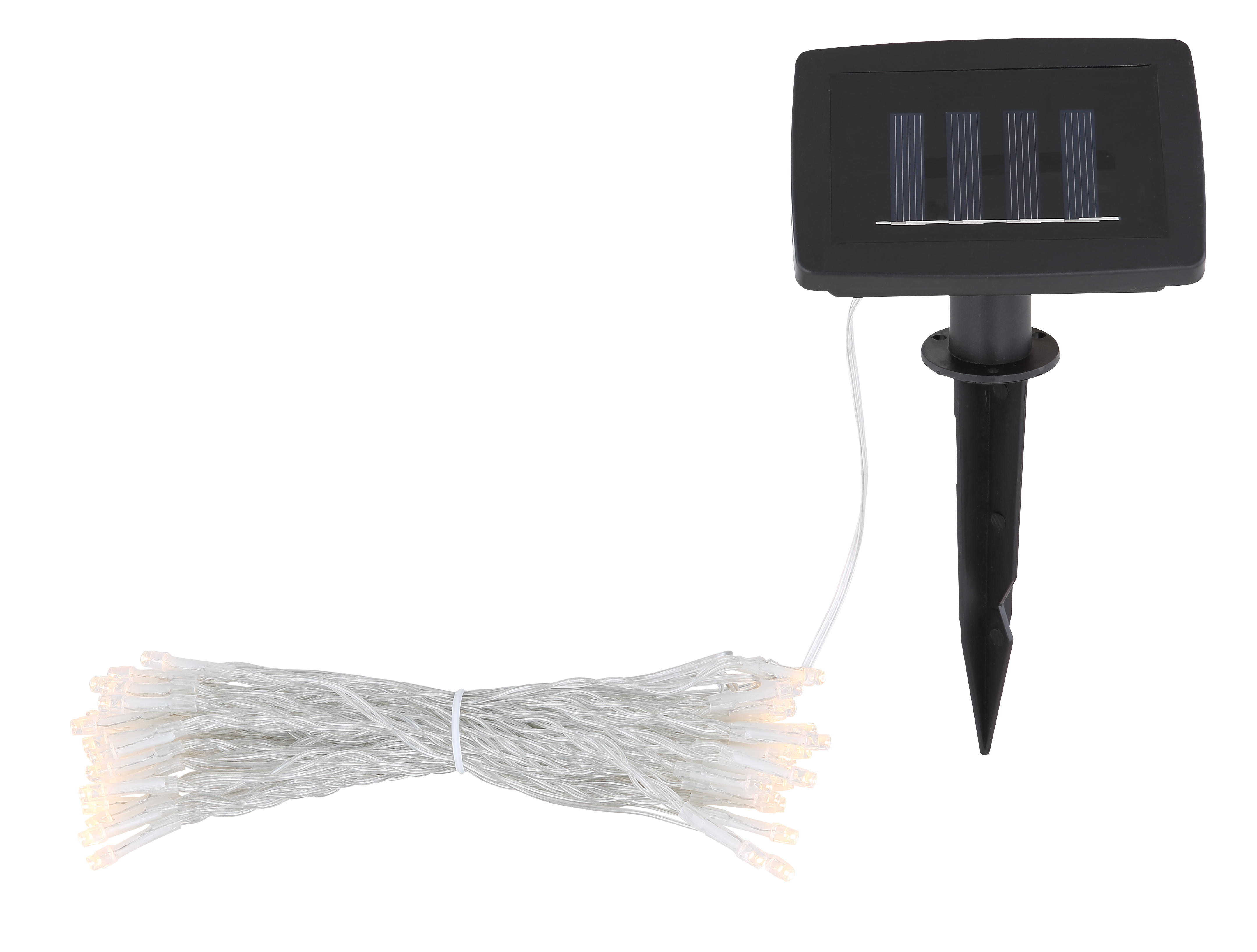 Globo Lighting Solar Außen-Girlande 1x0.06 W schwarz 33700-50