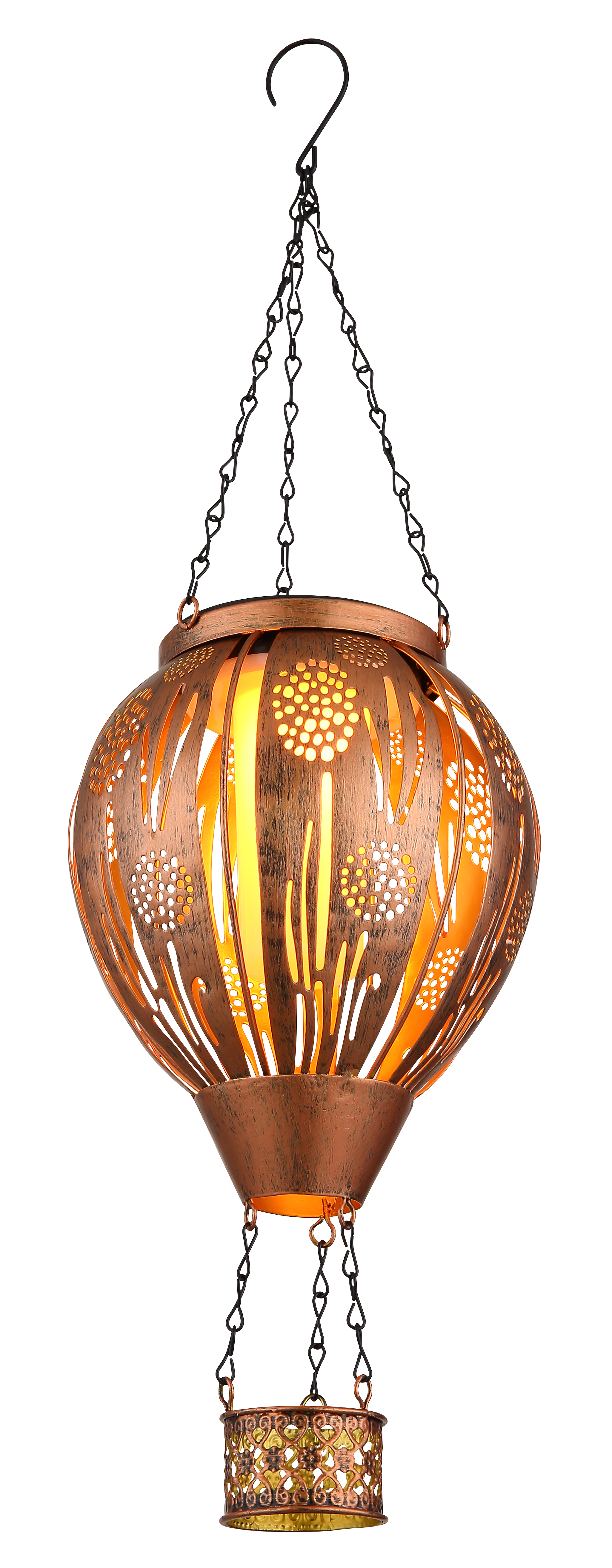 Globo Lighting Solar Solar-Pendelleuchte 1x0.02 W kupfer 36140