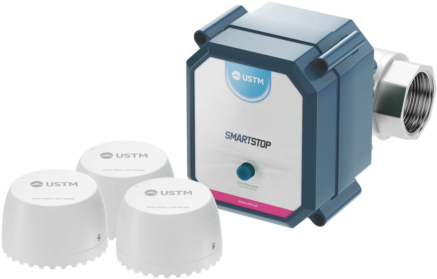 USTM Wandventil || ZAWORSMARTSTOP34