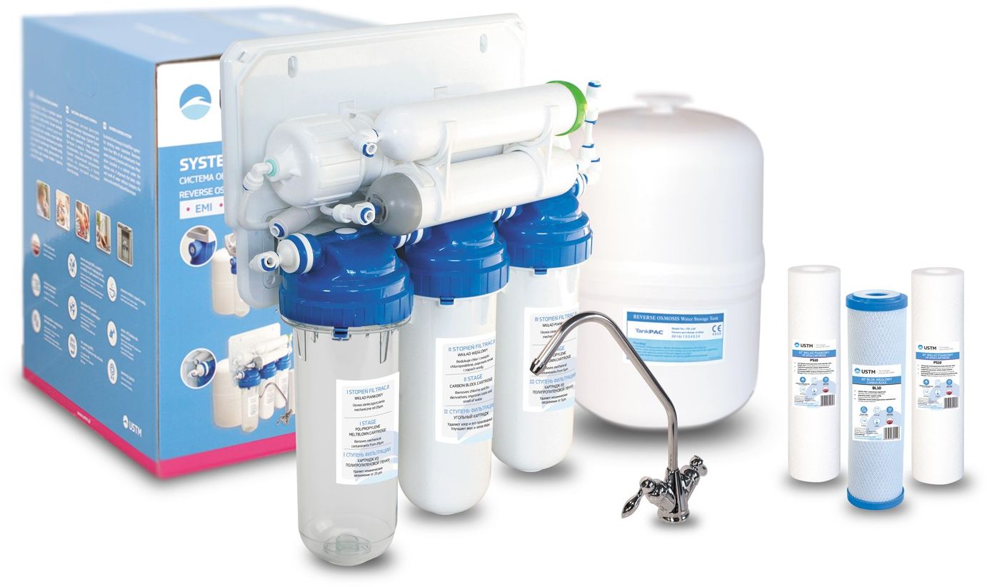 USTM RO6 Umkehrosmose-Filtersystem OSMO6LVITA