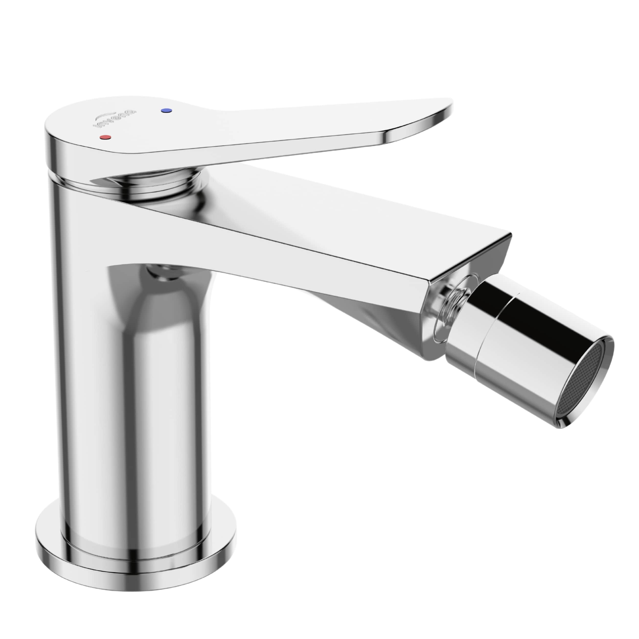 Invena Alonia bidet-wasserhahn stehend chrom BB-70-001