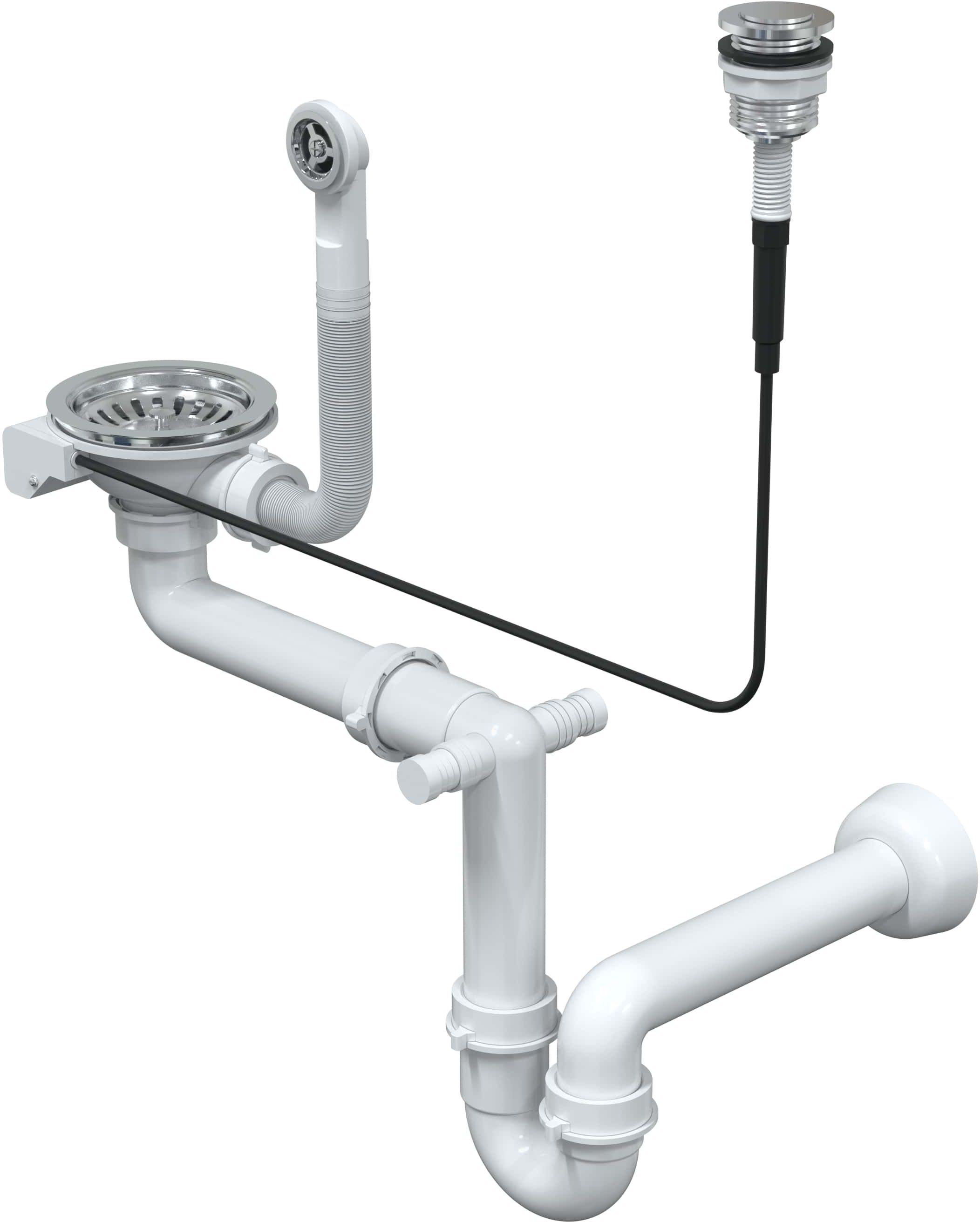 Quadron Save Space Abfluss im Waschbecken OP1SSG4