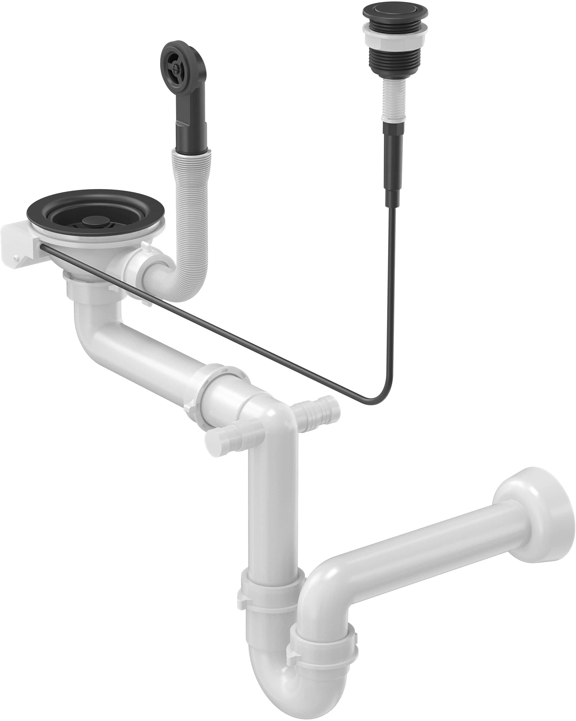 Quadron Save Space Power Color Siphon für Waschbecken OP1SS3