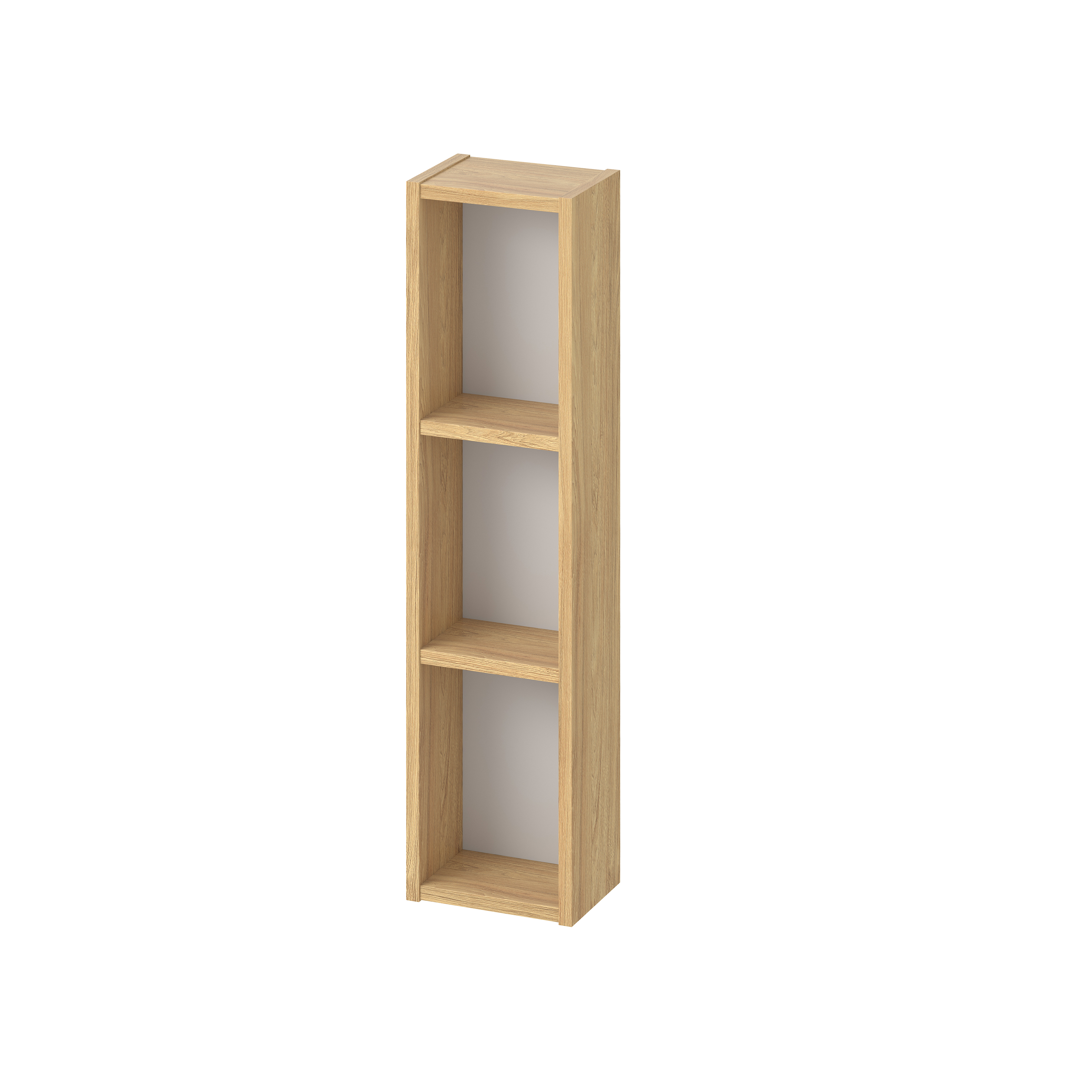 Cersanit Moduo Kabinett 20x14.1x80 cm Seitenschrank hängend eiche S590-121-DSM