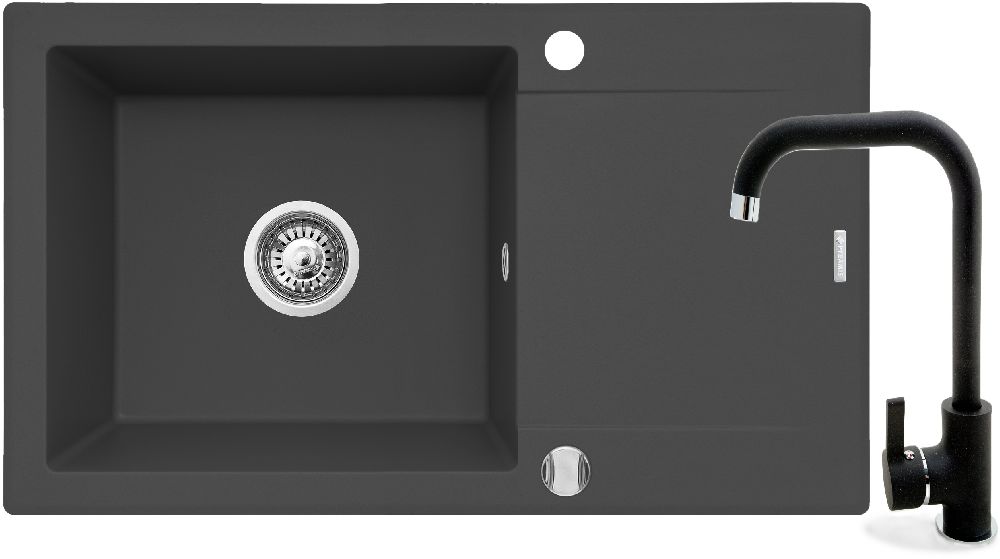 Pyramis Korfu Waschbecken mit Wasserhahn / 070061101SN