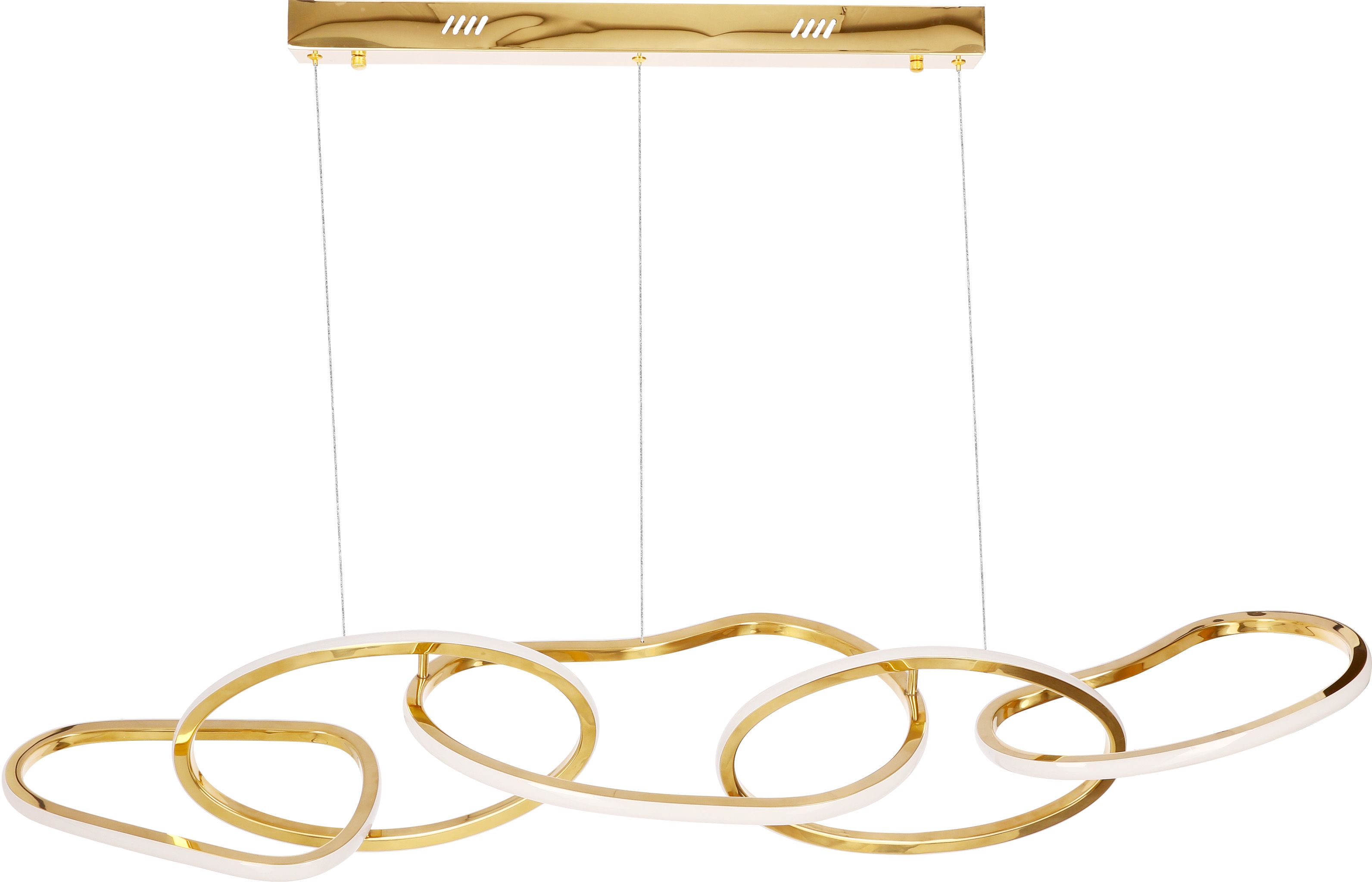 Candellux Anneli Pendelleuchte 4x45 W gold 34-35646