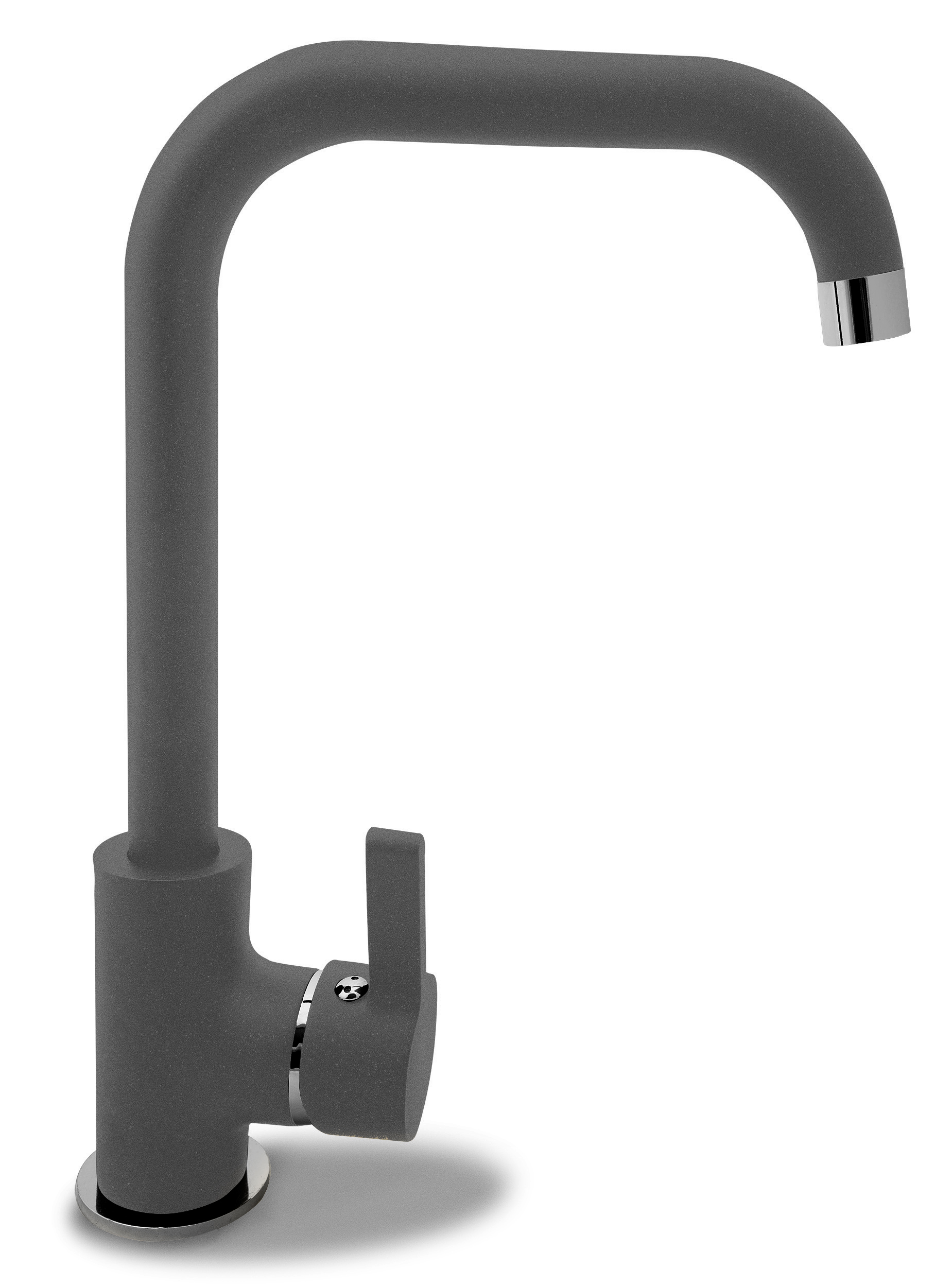 Pyramis SIlvio Küchenarmatur Stehend grafit/grau 090922938